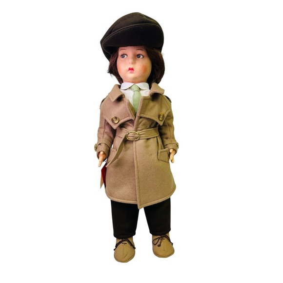 Other - Lenci 'Nanni' Doll In Detective Outfit Handmade Felt Doll #962538‎ Italy  1980s